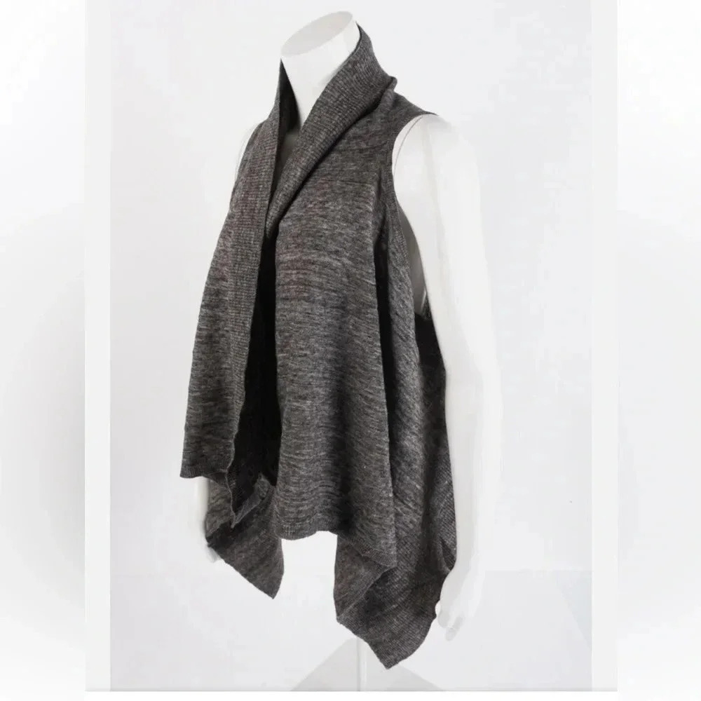 GAP - Wool Alpaca Blend Grey Layering Vest